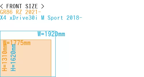 #GR86 RZ 2021- + X4 xDrive30i M Sport 2018-